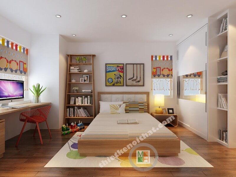 Thiết kế nội thất căn hộ chung cư N04